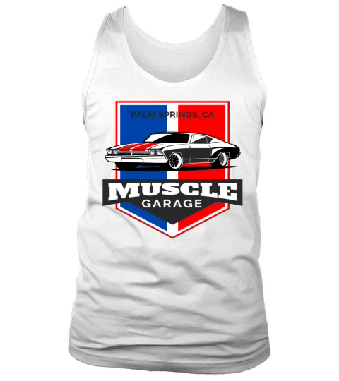 Muscle Car Garage Tank Top Unisex