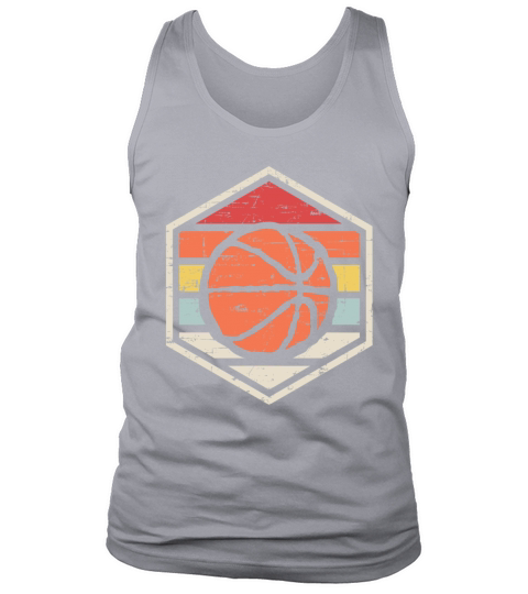 Retro Badge Basketball Tank Top Unisex