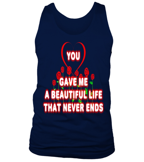 Valentines Day Quotes With Flowers Tank Top Unisex