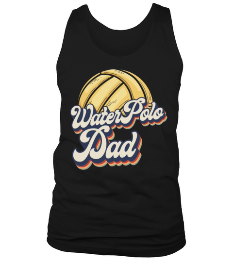 Water Polo Dad Retro Vintage Water Tank Top Unisex