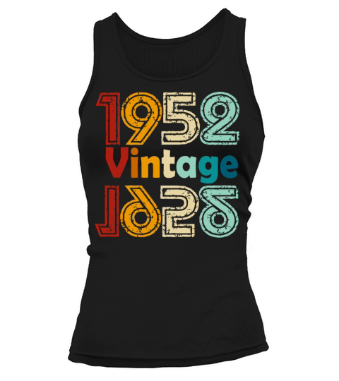 1952 vintage vintage retro birthday gift Tank top Woman