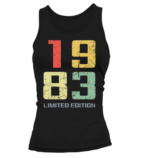 40 Years Vintage 1983 Retro 40th Birthday Tank top Woman