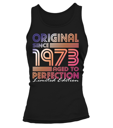 50th birthday vintage 1973 original since 1973 Tank top Woman