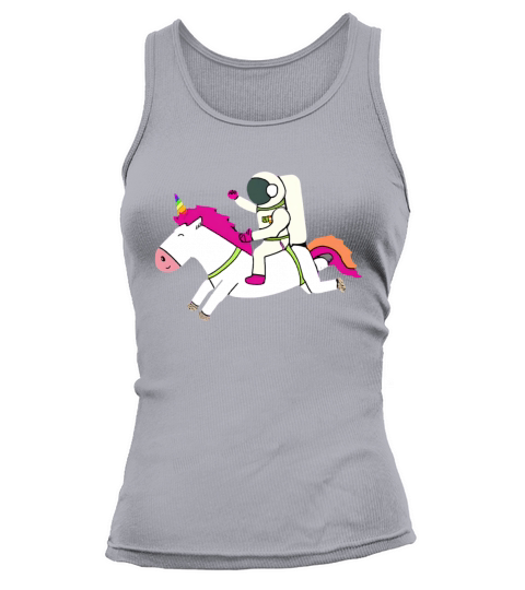 Astronaut riding a unicorn Tank top Woman