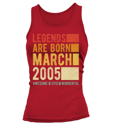 Birthday March 2005 Tank top Woman