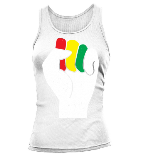 Black Clenched Fist Clothing Gift African Tank top Woman