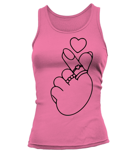 Korean Love Sign Tank top Woman