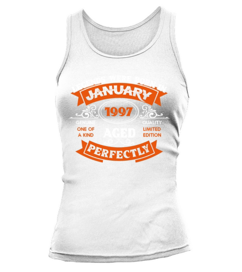 Legends Were Born In January 1997 Birthday Gift Tank top Woman