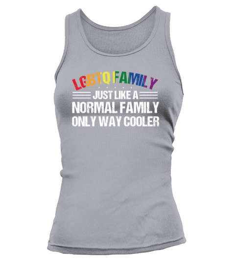 LGBTQ Family Gay Pride Month Rainbow Tank top Woman