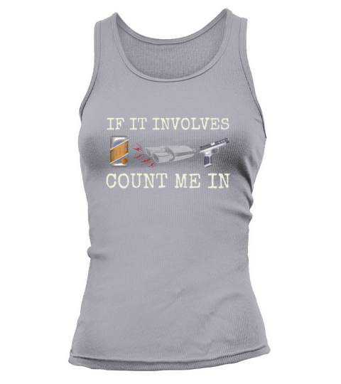 Muffler Auto Enthusiast Guy Car Exhaust Beer Guns Tank top Woman