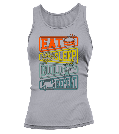 Robotics Eat Sleep Build Robot Robotics Engineer Tank top Woman