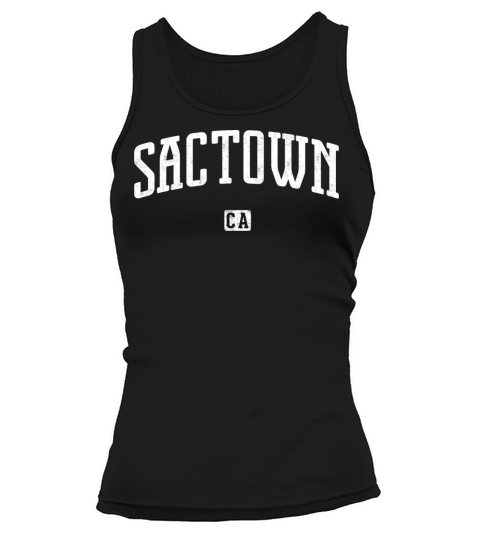 Sactown California Vintage Style Tank top Woman