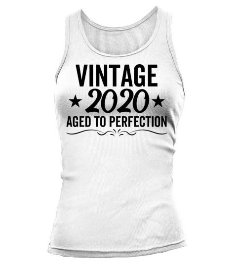 Vintage 2020 Aged To Perfection Tank top Woman