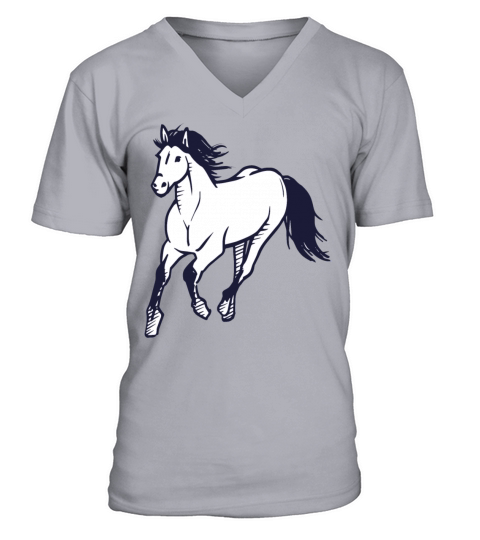 Bicycle Biker Retro Mountain Bike Mountainbike V-Neck T-shirt