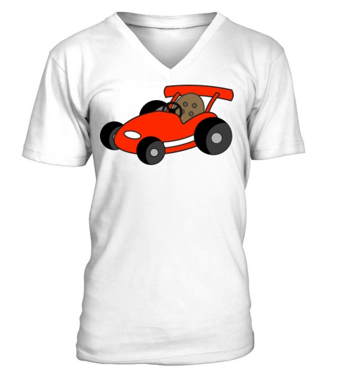 dragster racer automotive car automobil rennwagen1 V-Neck T-shirt