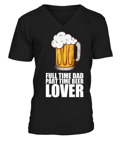 Man cave Beer drinking V-Neck T-shirt