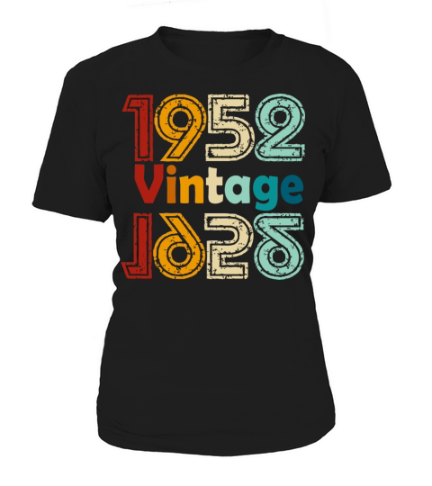 1952 vintage vintage retro birthday gift Women's T-Shirt