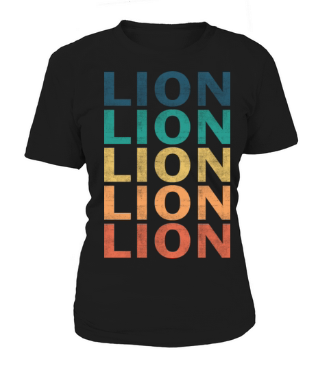 Lion Name T Shirt - Lion Vintage Retro Name Gift I Women's T-Shirt