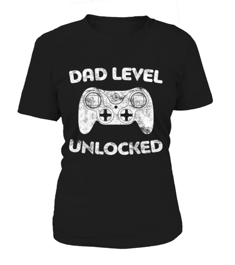 Mens Dad Level Unlocked T-Shirt Gamer Soon To Be F Women's T-Shirt