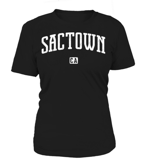 Sactown California Vintage Style Women's T-Shirt