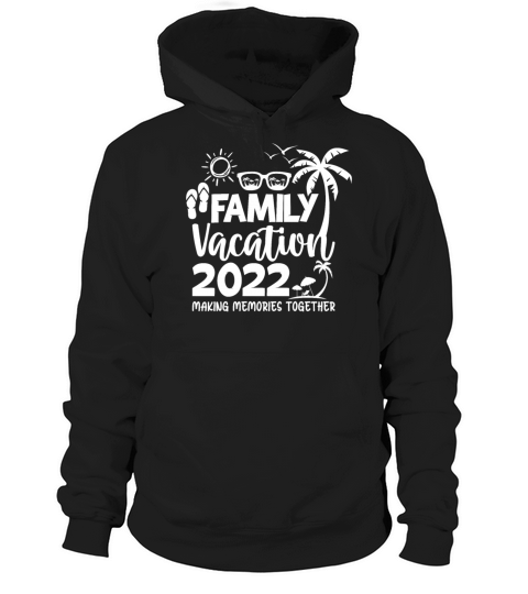 Family Trip Summer Vacation Beach 2022 Vintage Lov Hoodie Unisex