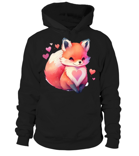 Happy valentines day my love Valentine Fox4089 Hoodie Unisex