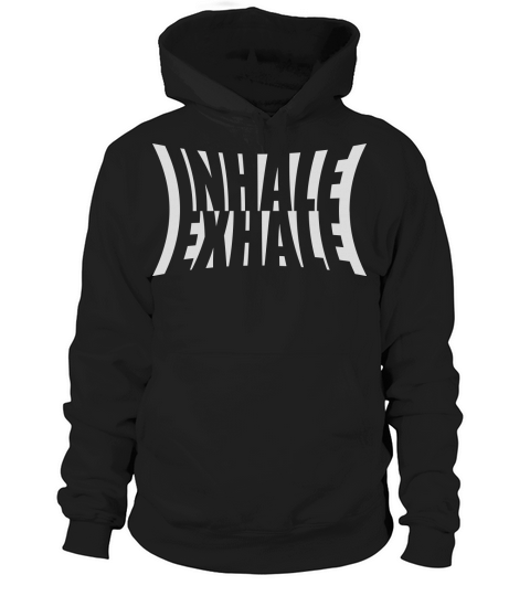 inhale exhale yoga quote Hoodie Unisex