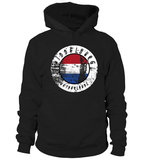 Middelburg Netherlands Vintage Hoodie Unisex