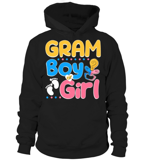 Pink or Blue Gram Loves You Best Grandma Ever Hoodie Unisex
