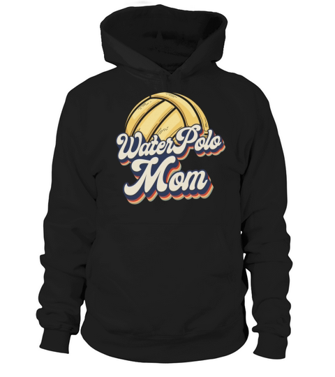 Water Polo Mom Retro Vintage Water Hoodie Unisex