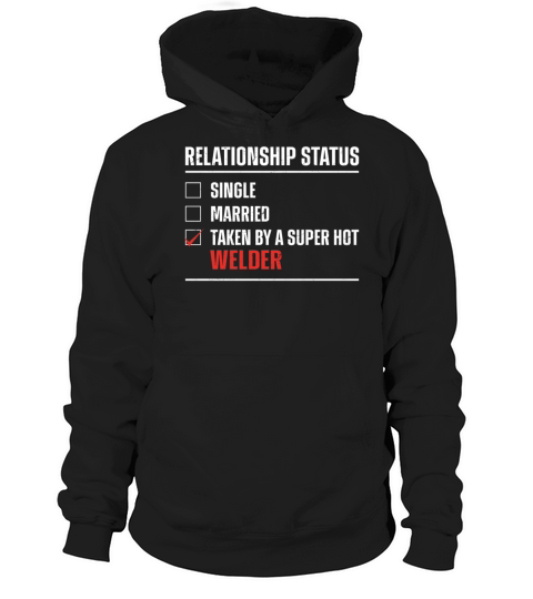 Welder Welding Girlfriend Vintage Hoodie Unisex