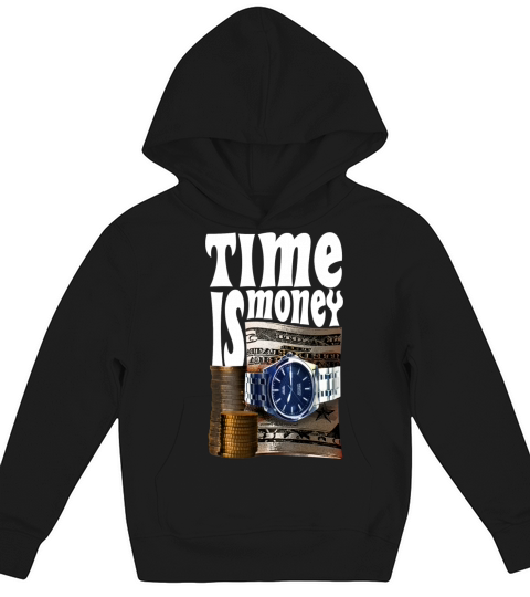 Money Time Vintage Edition Kids Hoodie