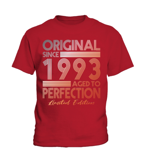 30th birthday vintage 1993 original since 1993 Kids T-Shirt