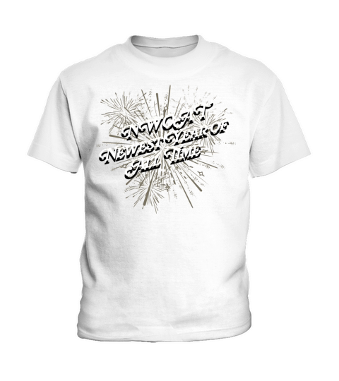 Newest Year of All Time Positivity Happy New Year Kids T-Shirt