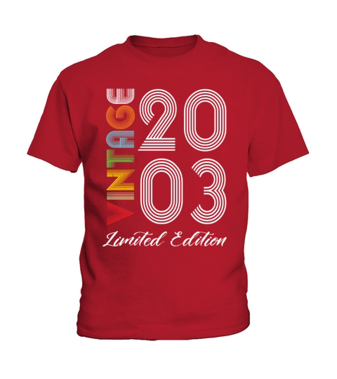 Vintage 2003 Vintage Birthday Retro Vintage Kids T-Shirt