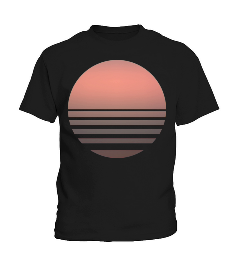 Vintage sunset Kids T-Shirt