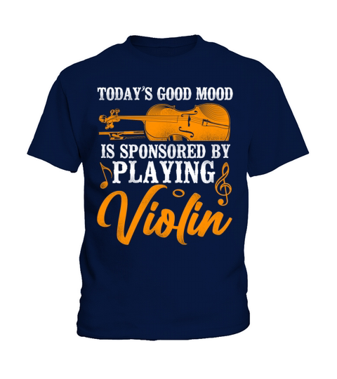 Violin Violinist Vintage Todays Kids T-Shirt