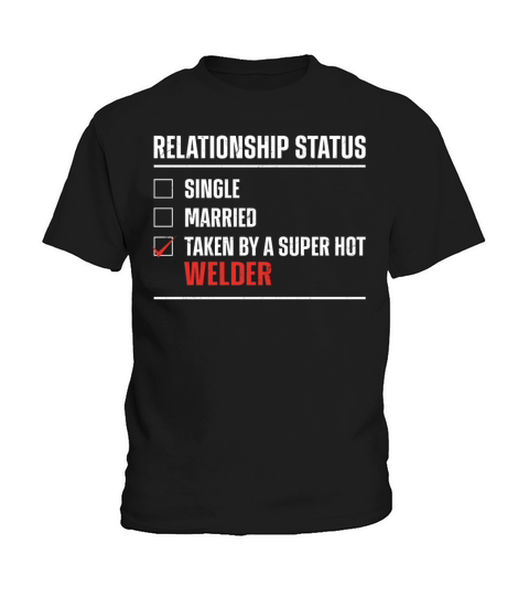 Welder Welding Girlfriend Vintage Kids T-Shirt