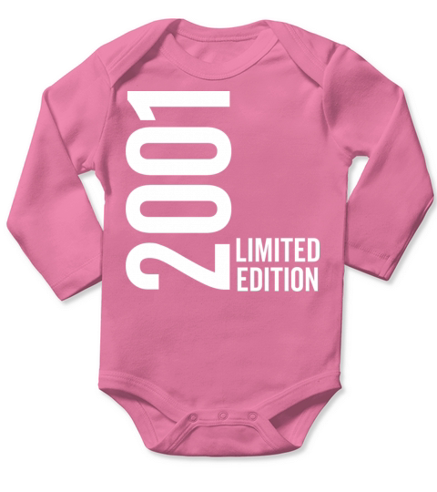 2001 Limited Edition Long Sleeve Baby One-Piece
