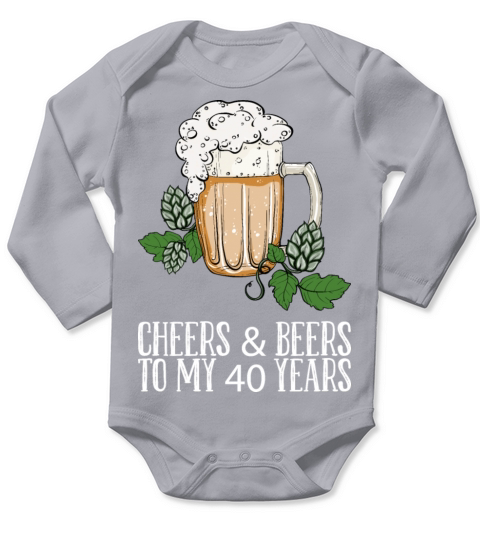 Alcohol Beer Gift Long Sleeve Baby One-Piece