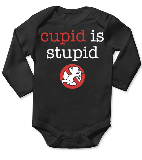 Anti Valentines day Long Sleeve Baby One-Piece