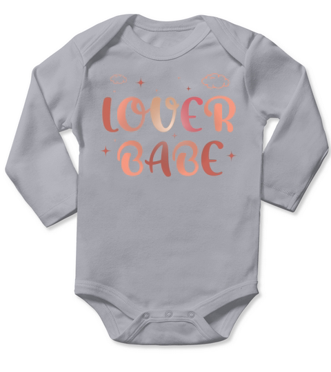 Lover Babe funny valentines day 2022 Long Sleeve Baby One-Piece