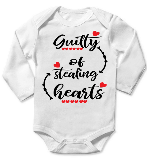 naughty valentines day Long Sleeve Baby One-Piece