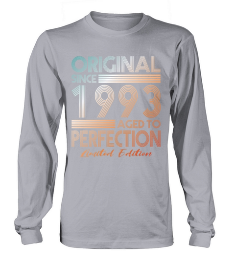 30th birthday vintage 1993 original since 1993 Long sleeved Unisex