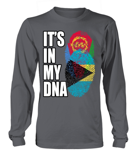 Eritrean And Bahamian Mix Heritage DNA Flag Long sleeved Unisex