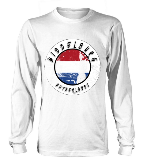 Middelburg Netherlands Vintage Long sleeved Unisex