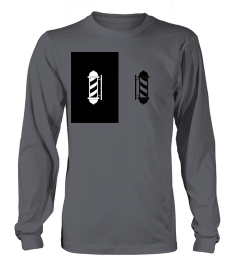 Monochrome barber pole for kids high contrast card Long sleeved Unisex
