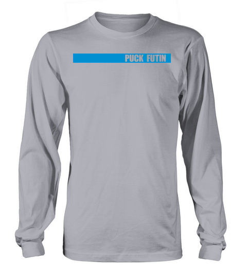 puck futin logo design Long sleeved Unisex