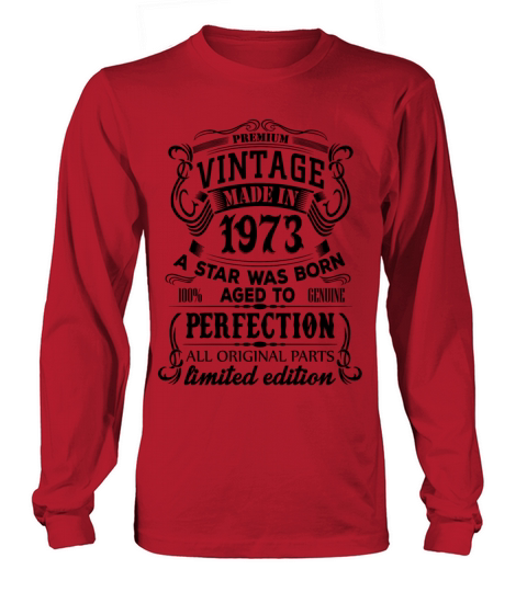 Vintage 1973 Long sleeved Unisex