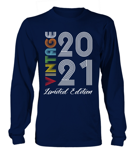 Vintage 2021 Vintage Birthday Retro Vintage Long sleeved Unisex